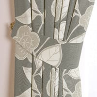 Effie tieback - Grey