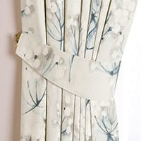 Neave tieback - Ink blue