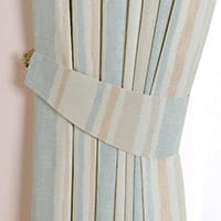 Iris voile tieback - Seashore