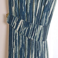 Gobi tieback - Ink blue