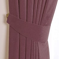 Sicily tieback - Plum